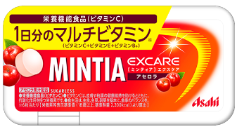 アサヒグループ食品　ミンティアエクスケア　アセロラ